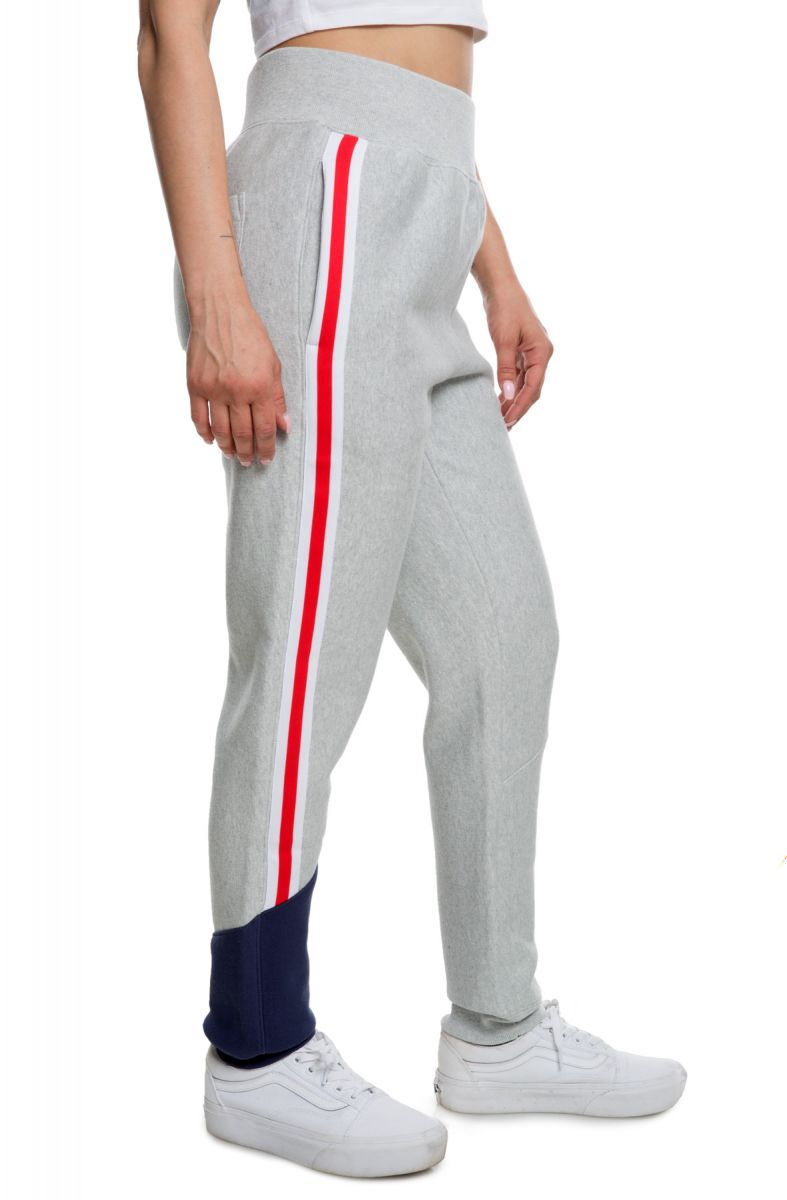 champion womens reverse weave jogger with chainstitch c logo