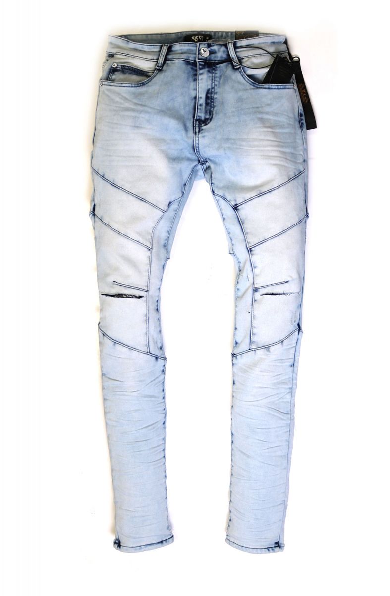 KLEEP Diane Washed Skinny Denim Pants KP-2800-DIANE - Karmaloop