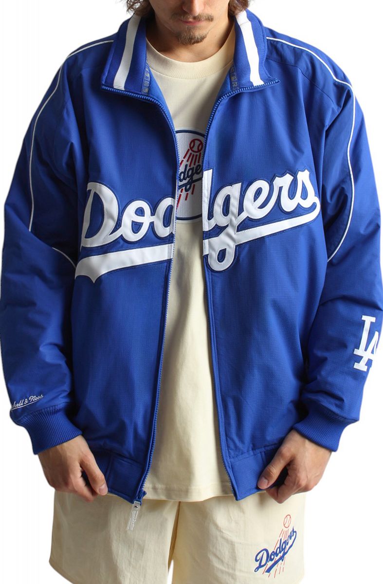 Los Angeles Dodgers Zip Windbreaker with Left Chest Team Logo