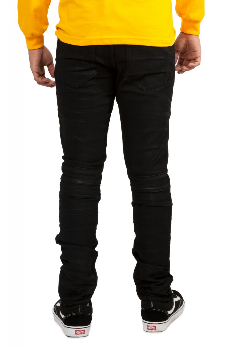 jet black denim jeans