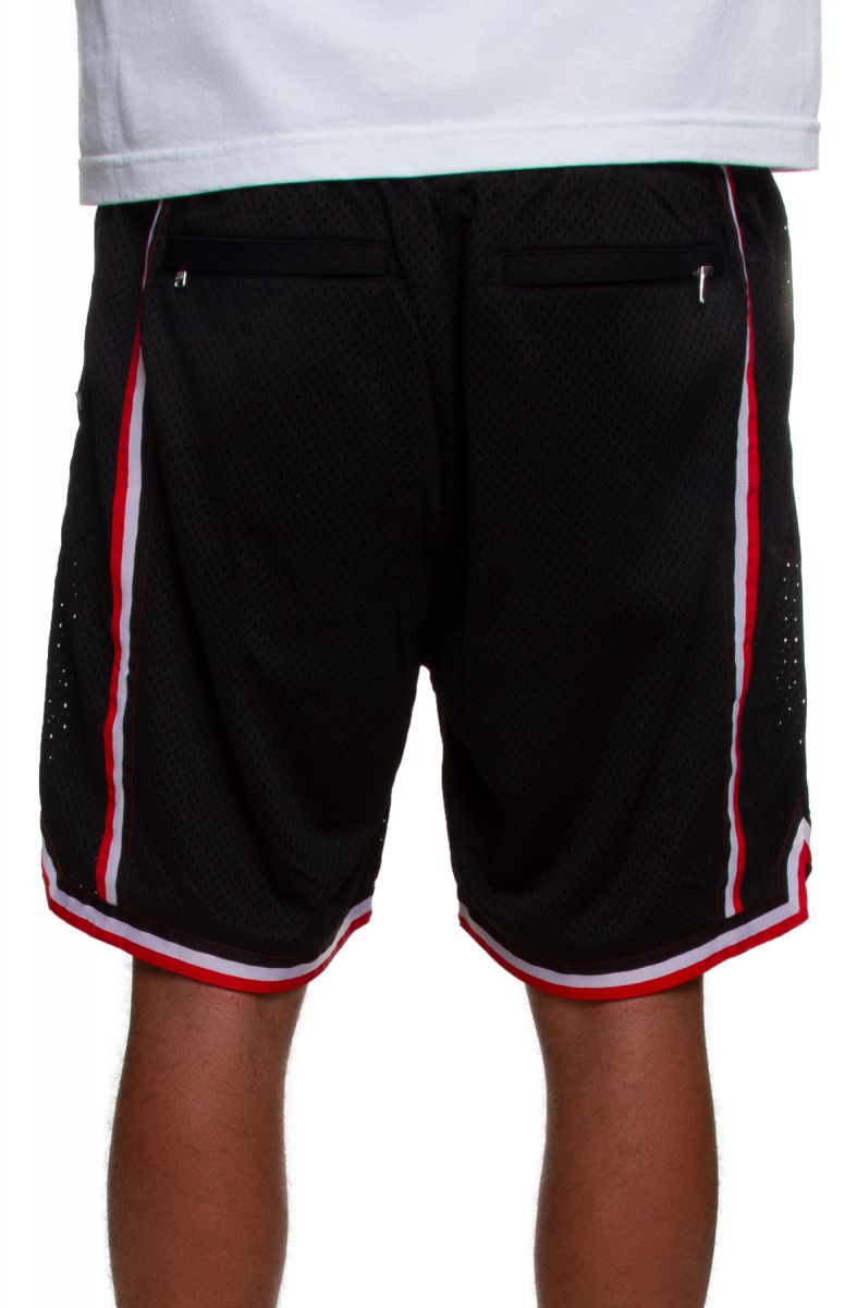 CROOKS AND CASTLES Team Arch Shorts in Black I1940603US-BLK - Karmaloop