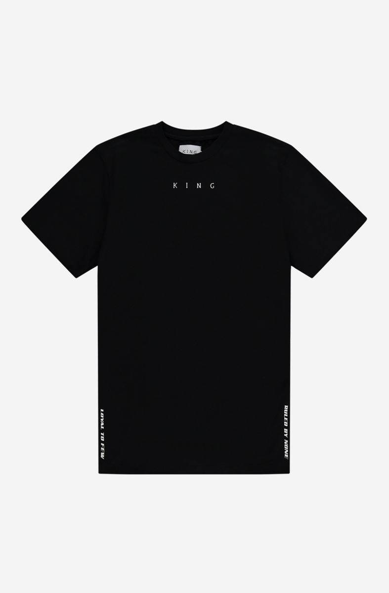 KING APPAREL Hoxton T-Shirt - Black AW22-HTB - Karmaloop