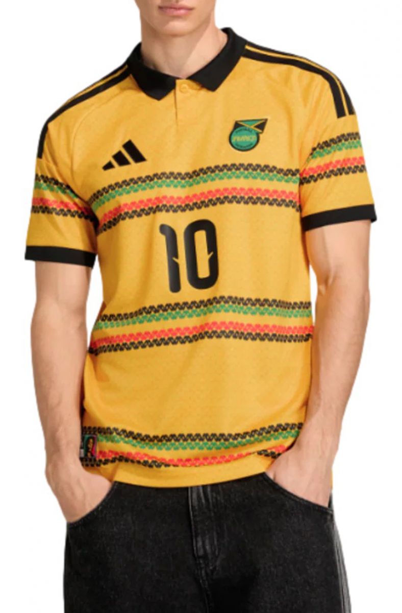 ADIDAS Jamaica 26 x Bob Marley Home Marley 10 Jersey KC8785