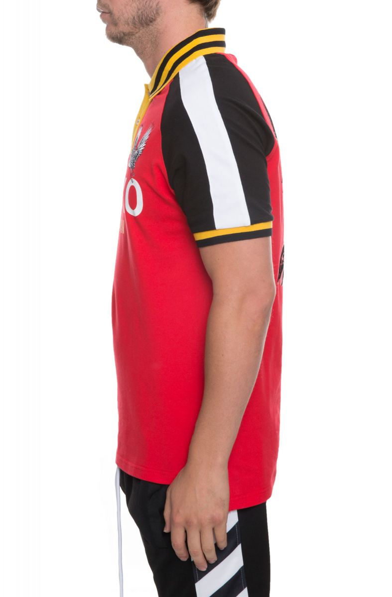 HUDSON The Tokyo JP Polo in Red H1052020-RD - Karmaloop