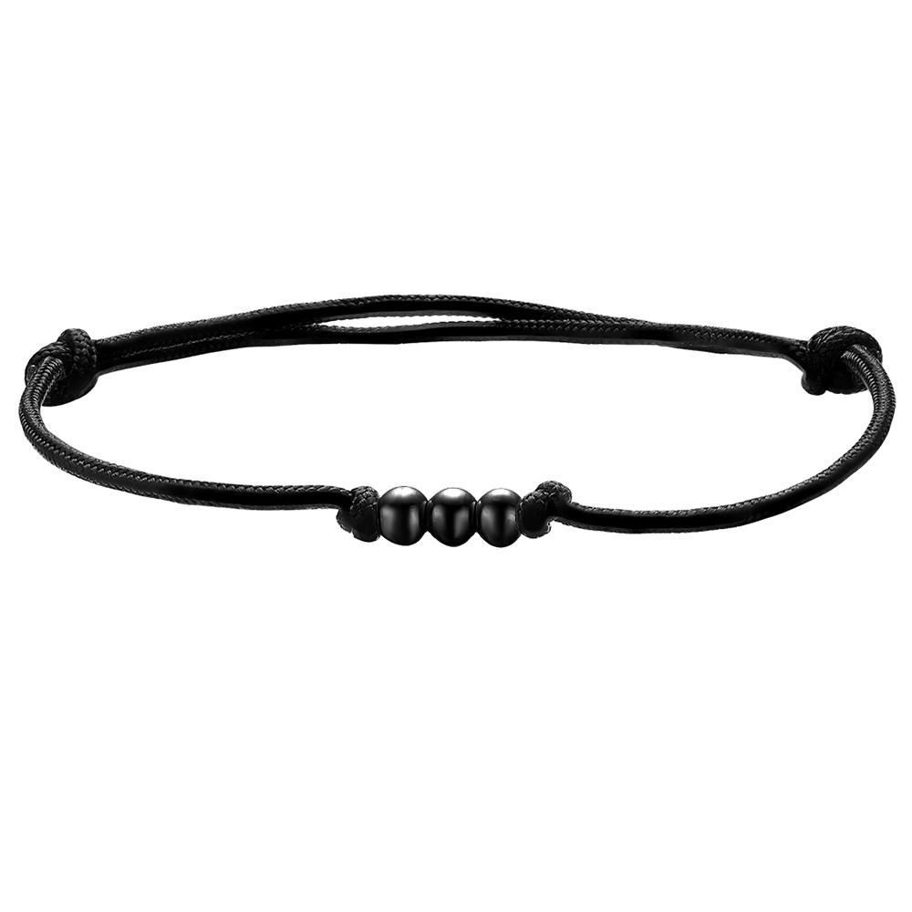 MISTER Trio Bracelet Black TRIOB-BLK-BLACK - Karmaloop