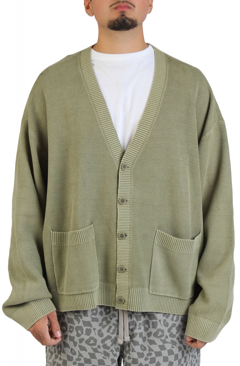 VANS Bayview Acid Wash Cardigan Sweater VN000P90EMF - Karmaloop