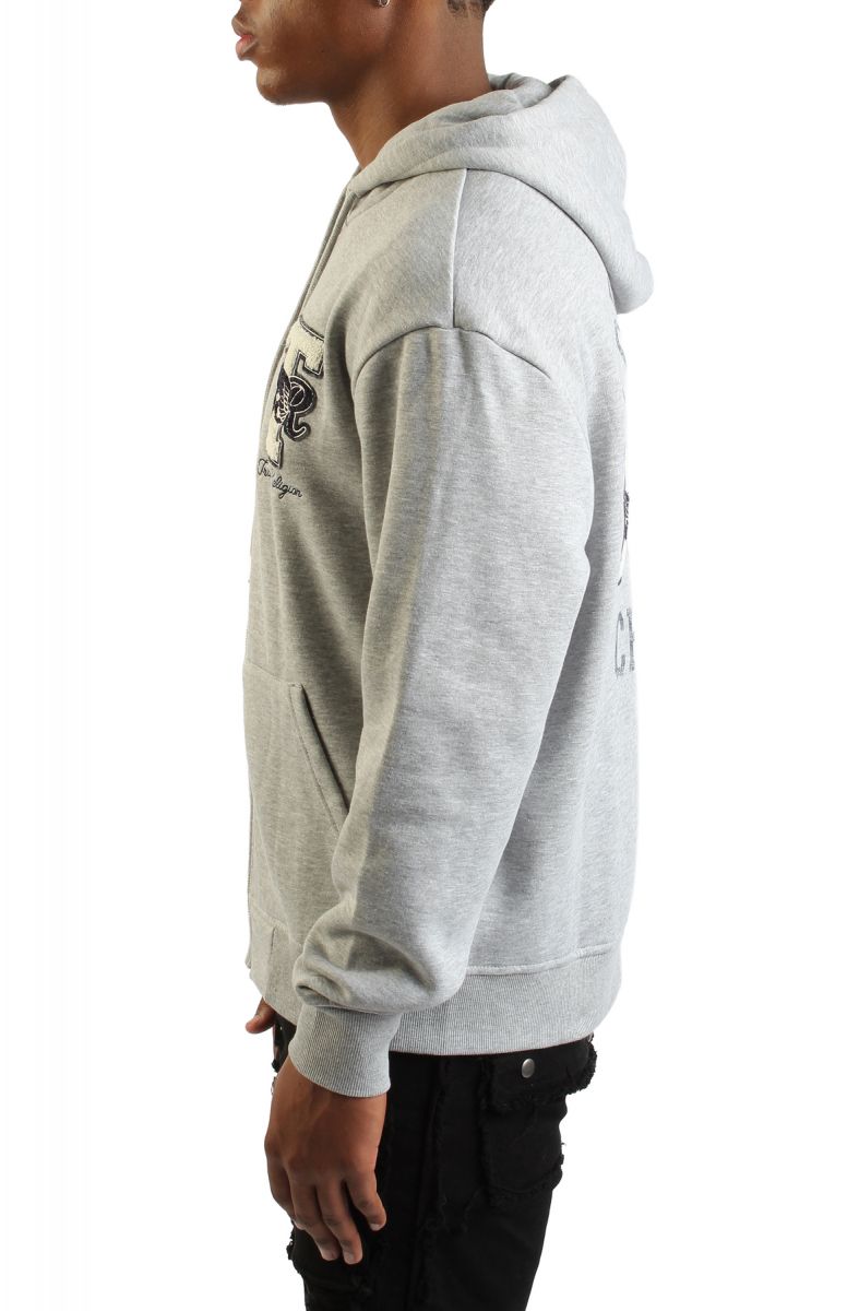TRUE RELIGION World Tour Champs Zip Up Hoodie 110303-1501 - Karmaloop