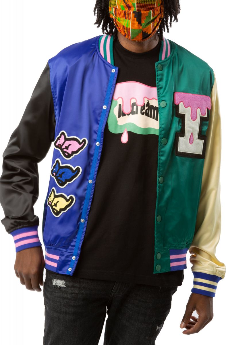 アーカイブ BBC Ice cream TRIPLETS VARSITY JACKET ティジャケ