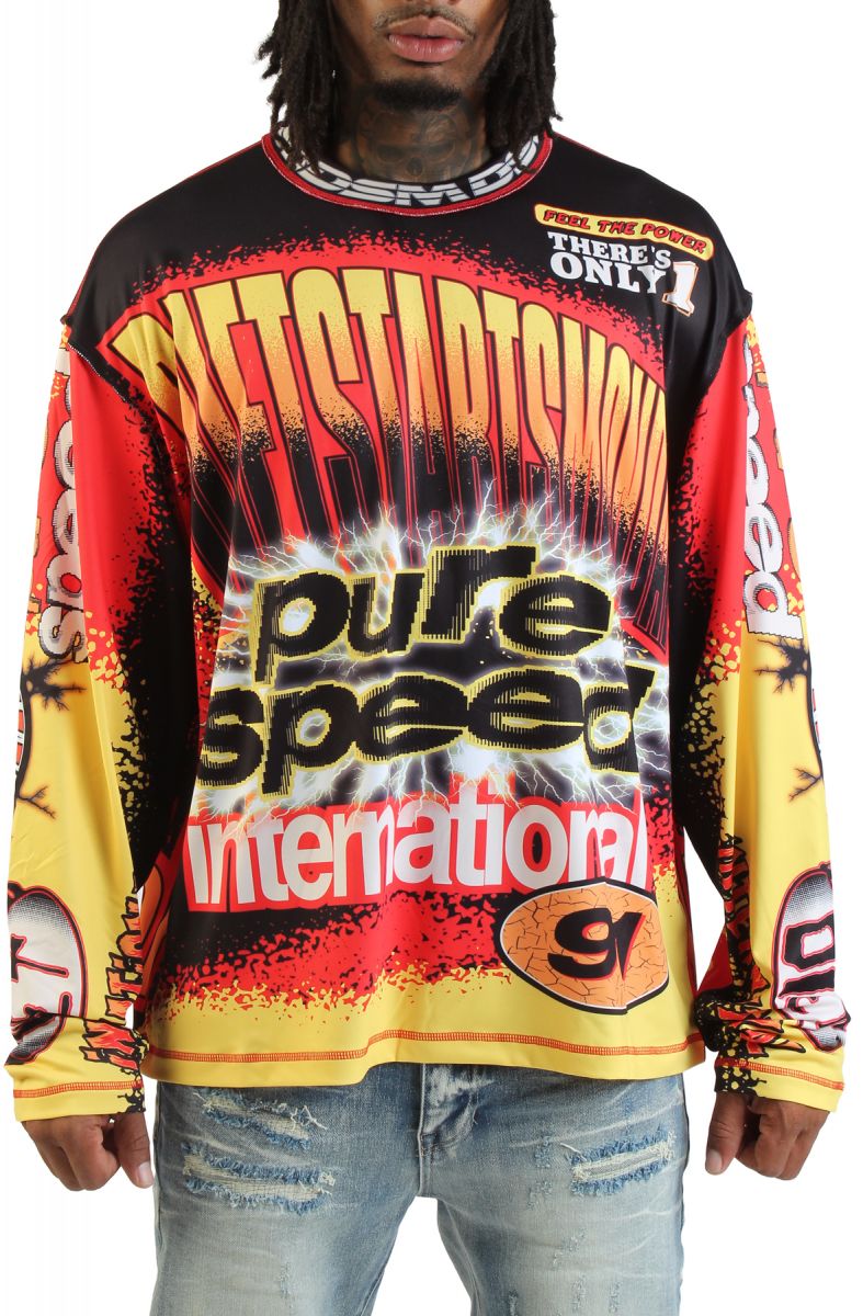 DIET STARTS MONDAY MX Racing Jersey DSM-FA25-027 - Karmaloop
