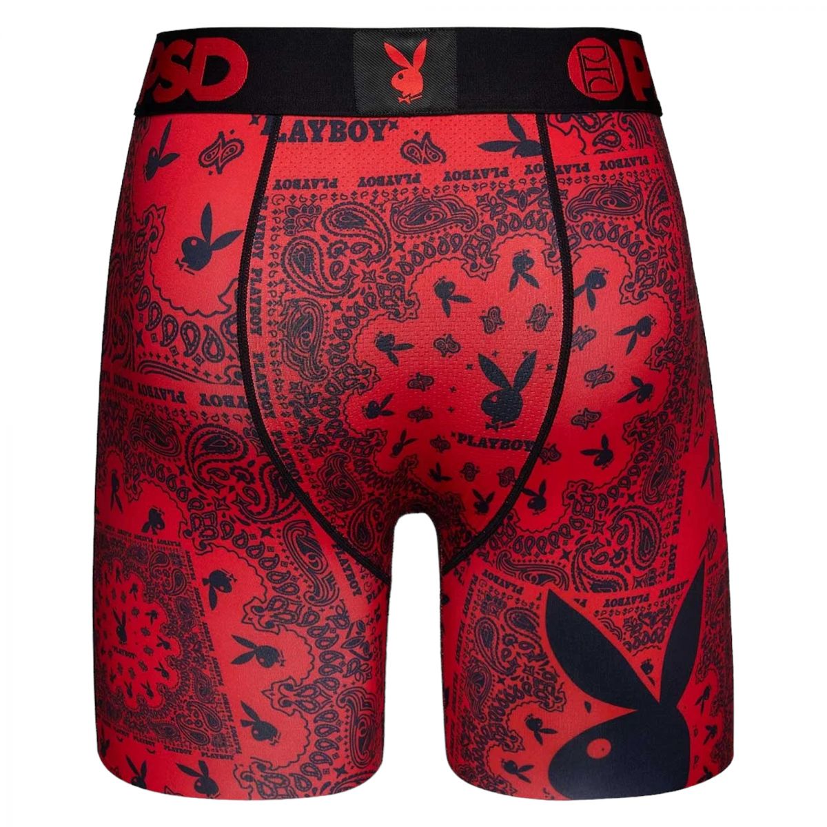 PSD UNDERWEAR Playboy Red Paisley 123180002 - Karmaloop