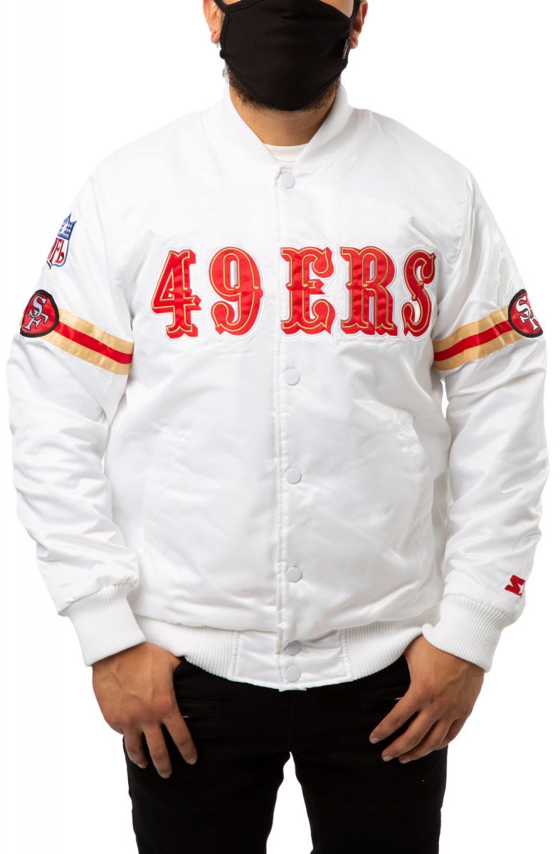 STARTER San Francisco 49ers Jacket LS0LG792 SNF - Karmaloop