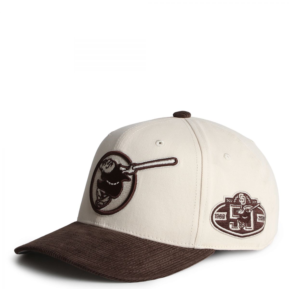 MITCHELL & NESS MLB San Diego Padres Corduroy Pro Crown Snapback