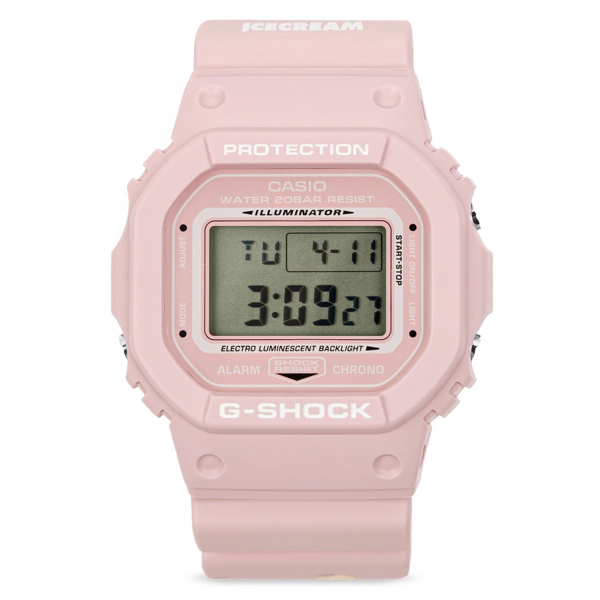 Womens pink g outlet shock watch