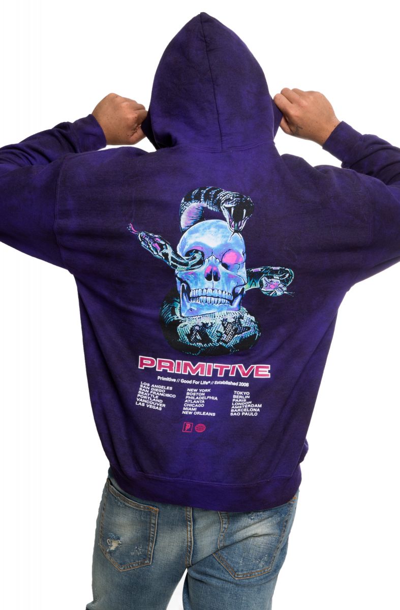 Primitive world tour tie dye hoodie clearance