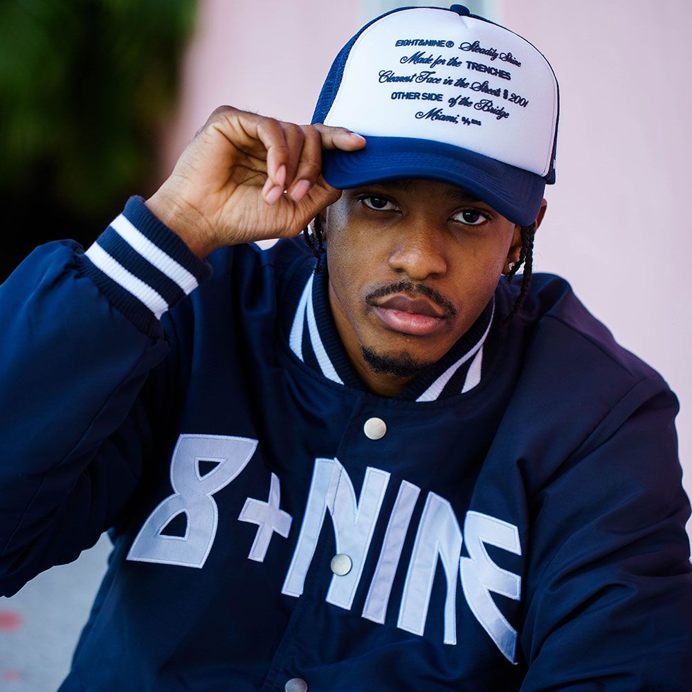 T*A様 REFOMED STADIUM KAUCHIN KNIT NAVY×B refomed / リフォメッド】STADIUM KAUCHIN KNIT NAVY×BROWN