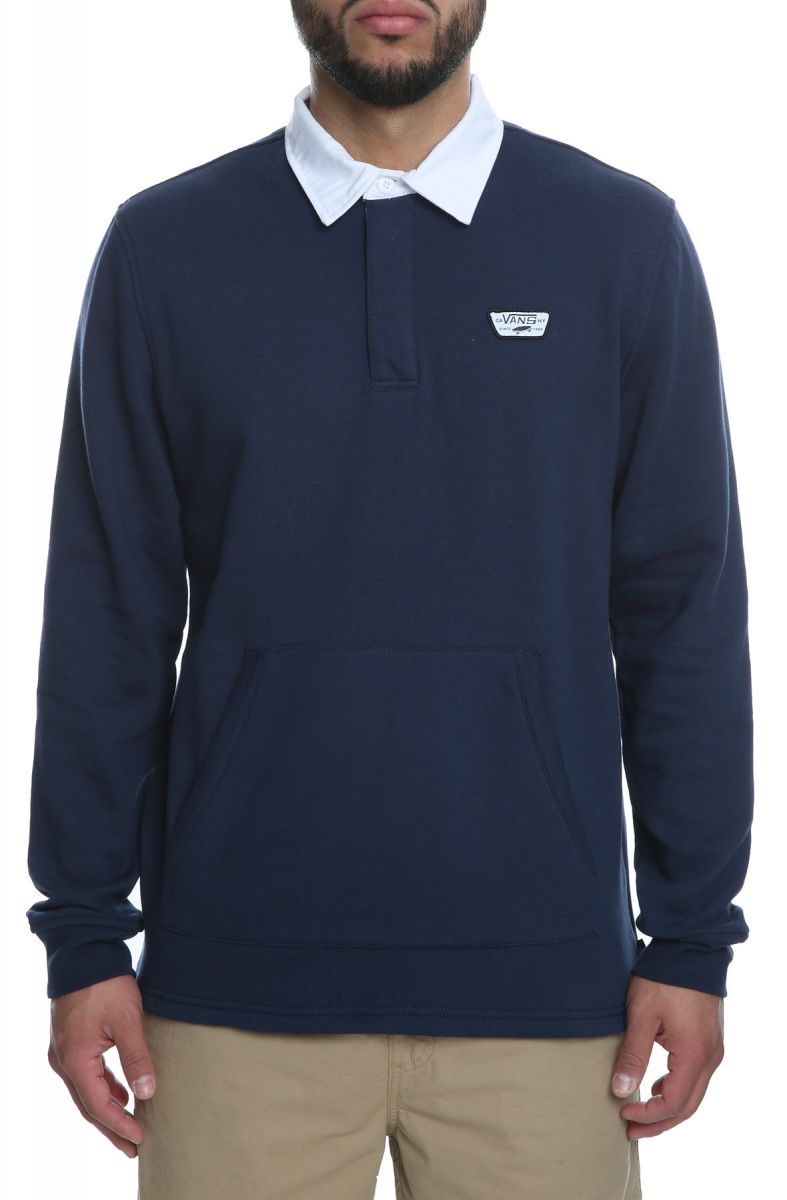 vans polo long sleeve