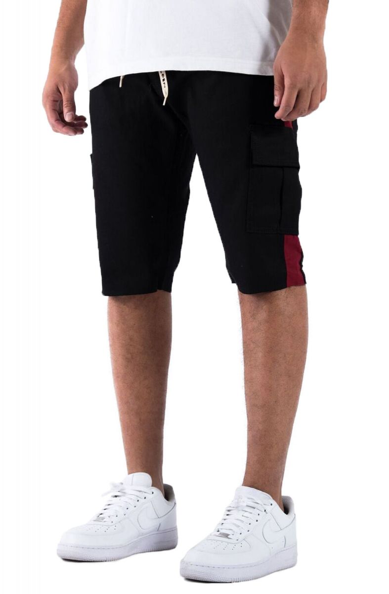 burgundy cargo shorts