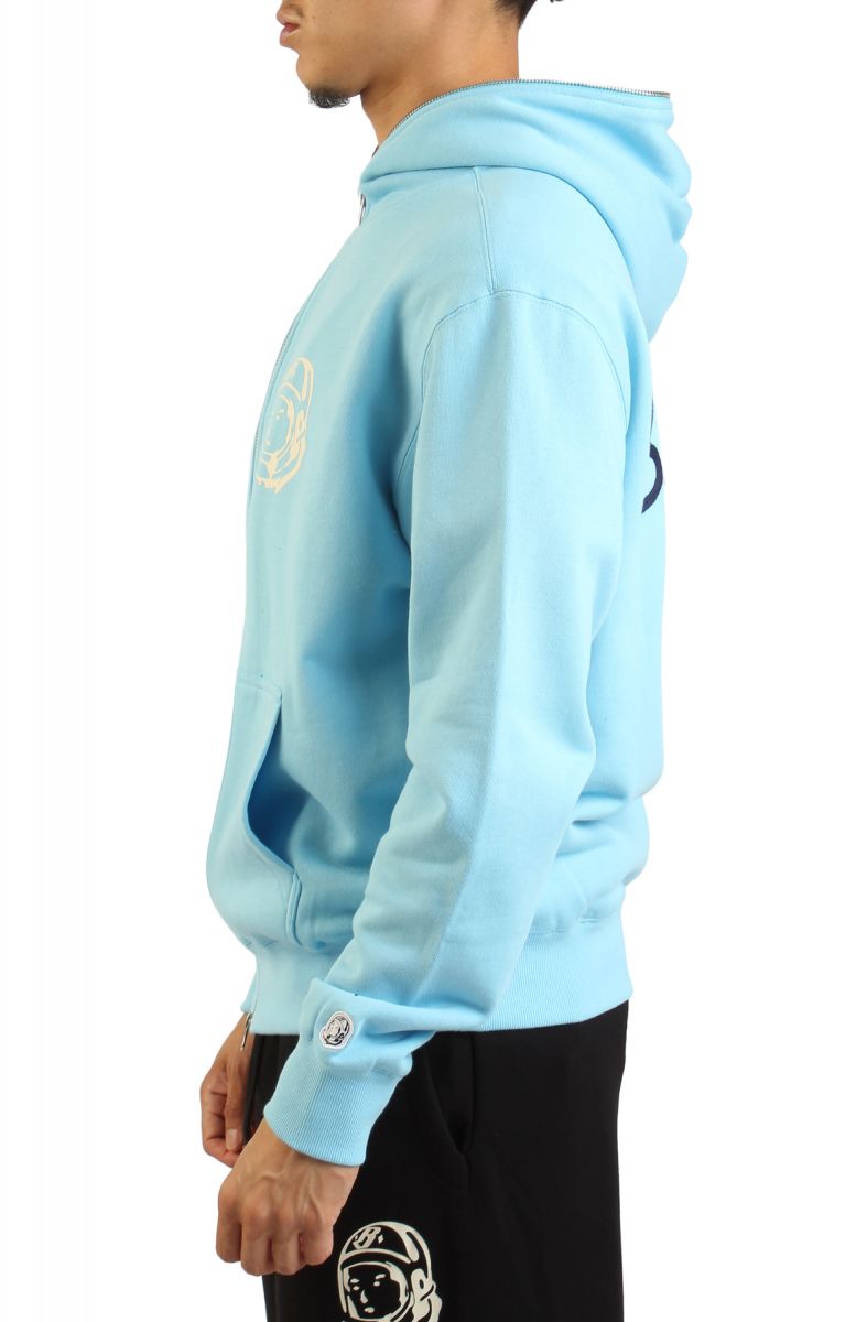 BILLIONAIRE BOYS CLUB Helmet Zip-Up Hoodie 851-9311-SEA - Karmaloop