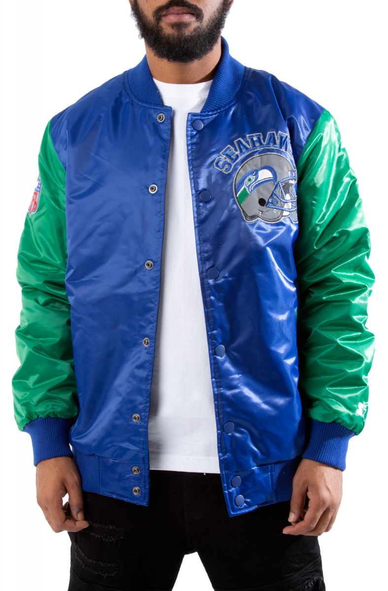 STARTER Seattle SeaHawks NFL Jacket LS1L0450-SSE - Karmaloop