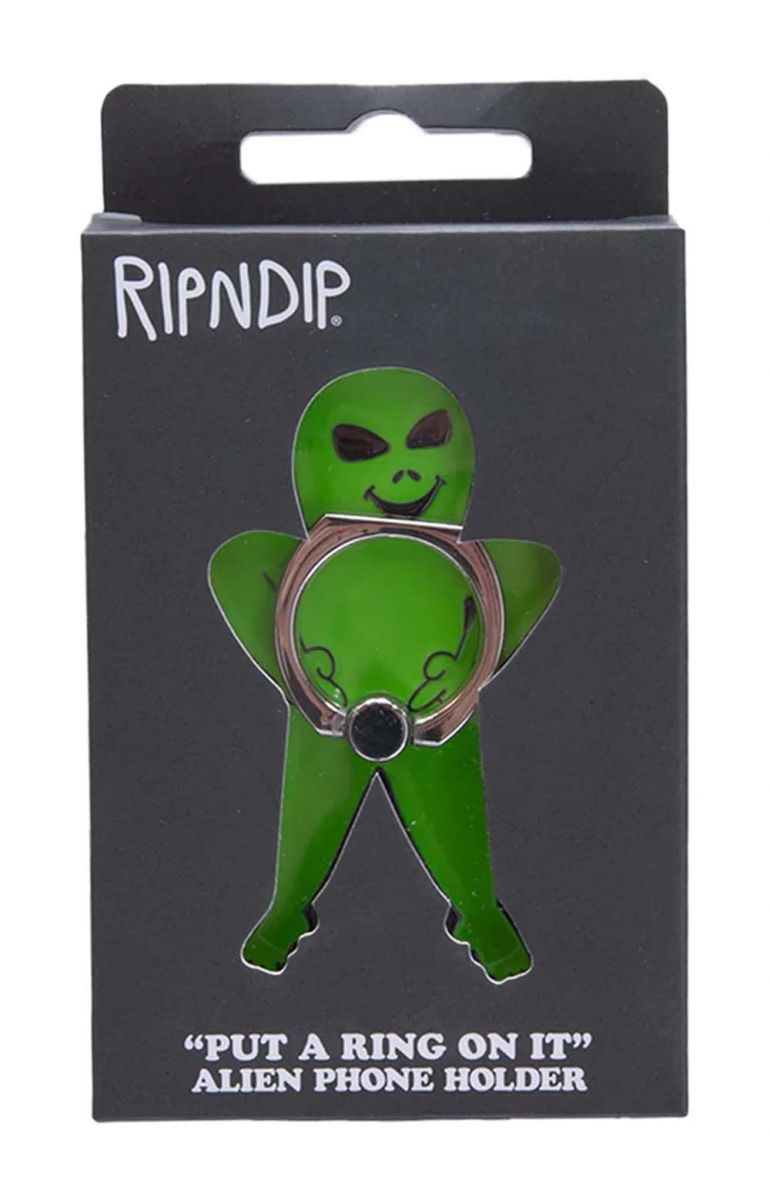 RIPNDIP Lord Alien Ring Phone Holder RND9668 - Karmaloop