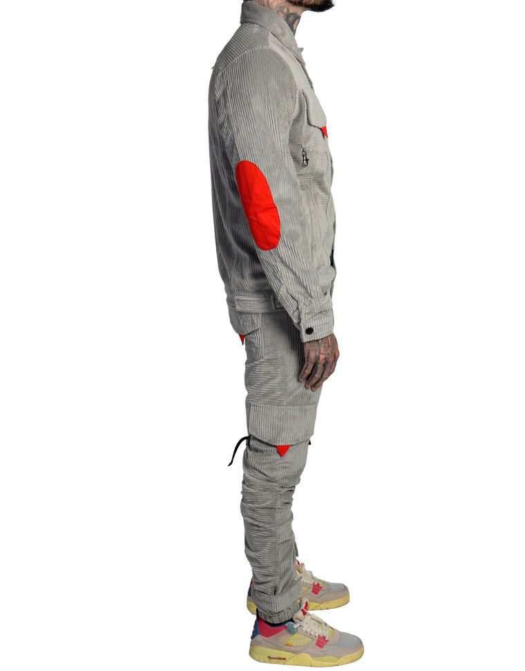 Psychedelic Corduroy racer jacket main image 0