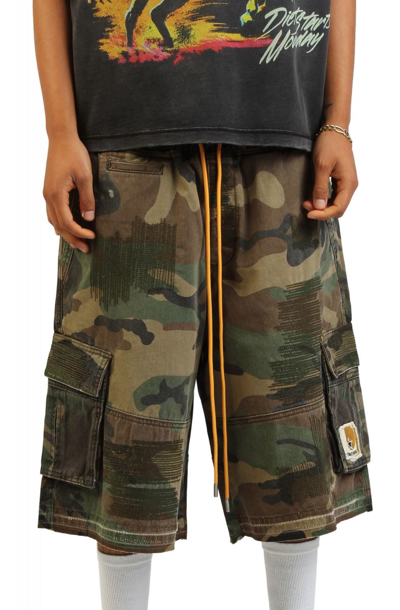 DIET STARTS MONDAY Camo Cargo Shorts DSM-S26-002 - Karmaloop