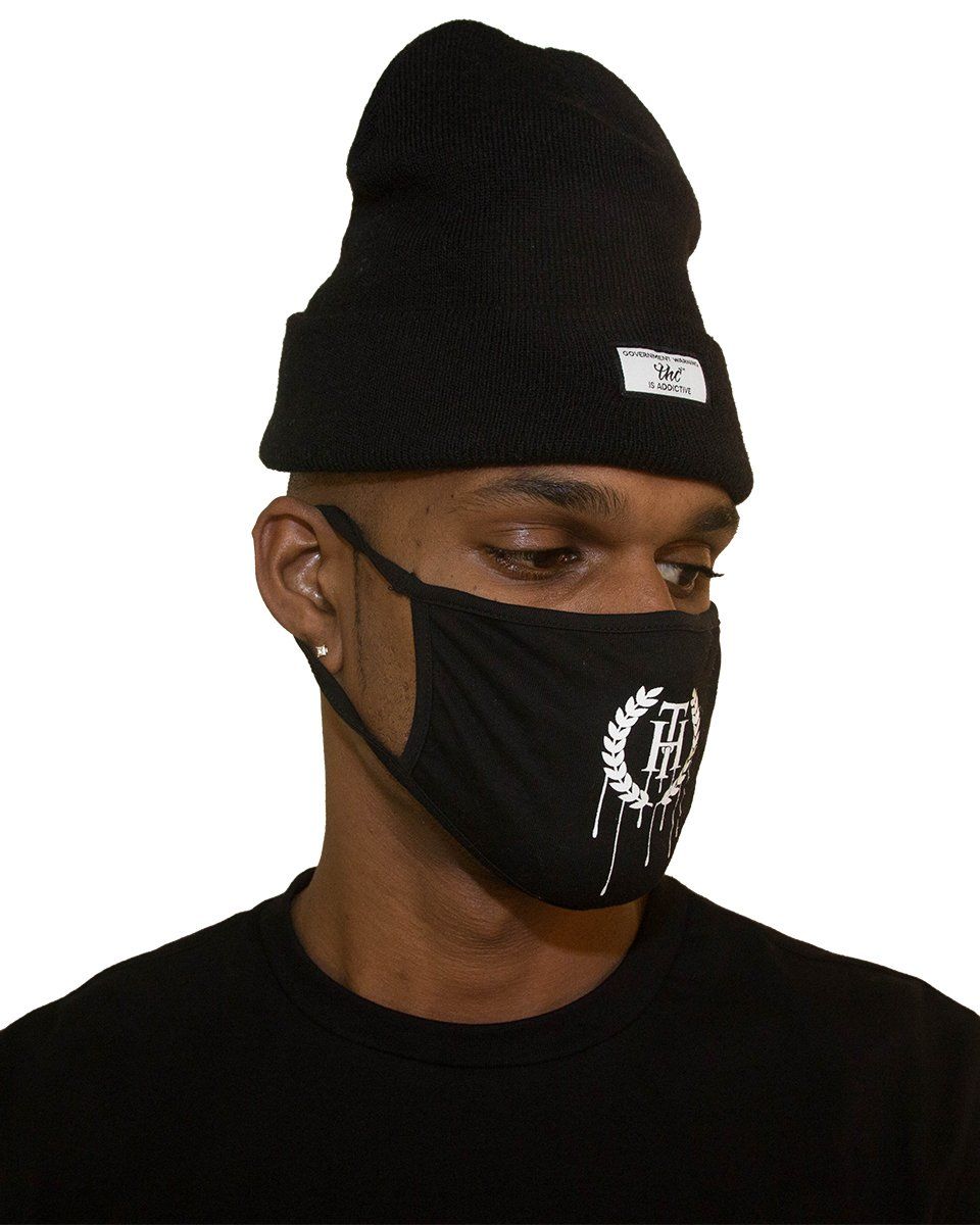 THE HIDEOUT CLOTHING Kouzhao OG Logo Facemask HDTCLTHNG-A407F1 - Karmaloop