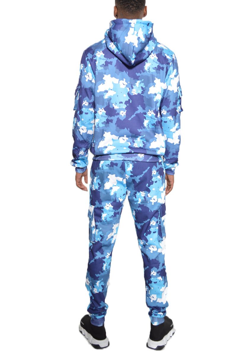 West Louis™ Spring Camouflage Hooded Tracksuit