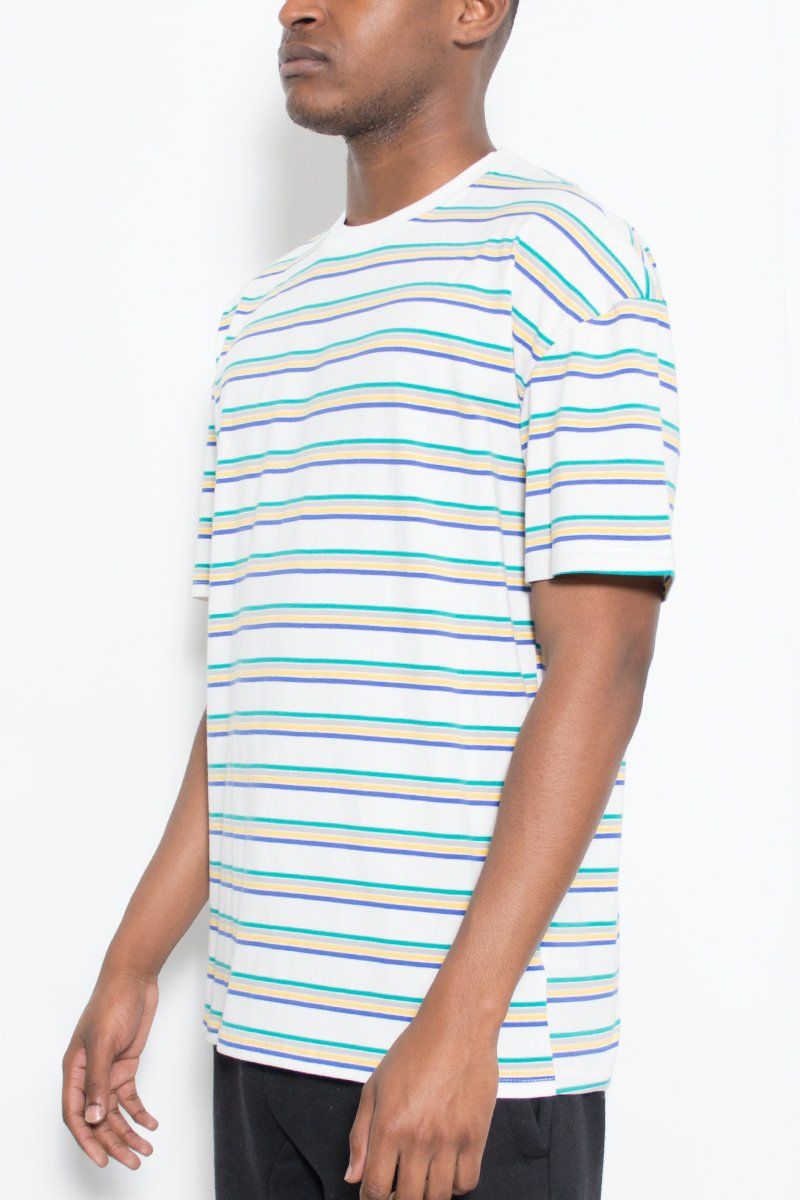 grey striped tshirt