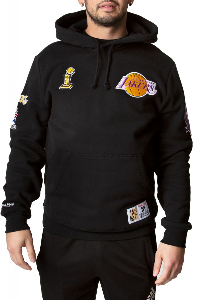 black and gold lakers hoodie
