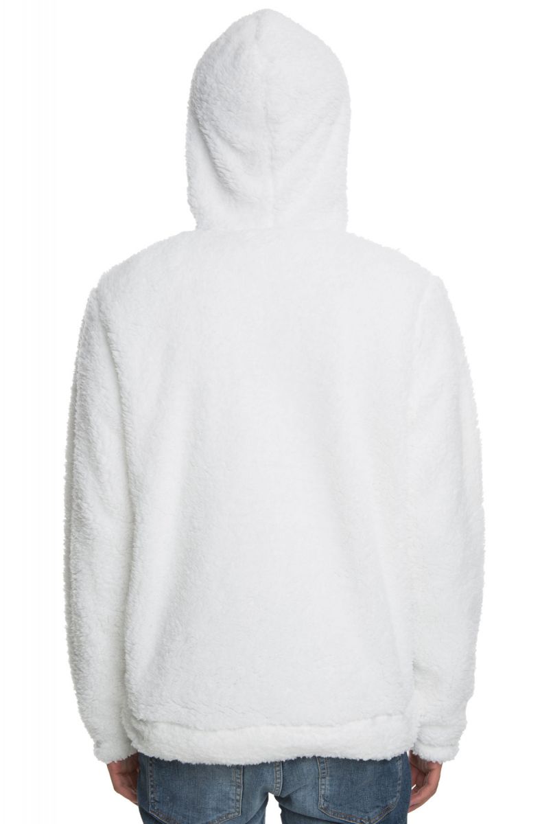 10 DEEP The Poodle Fleece Pullover Hoodie in Off White 174TD4003-WHT ...