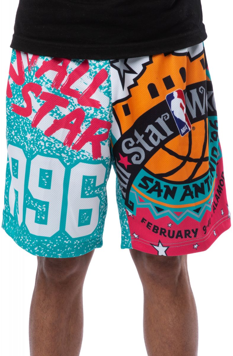 Mitchell and Ness NBA All Star Mesh Shorts Black