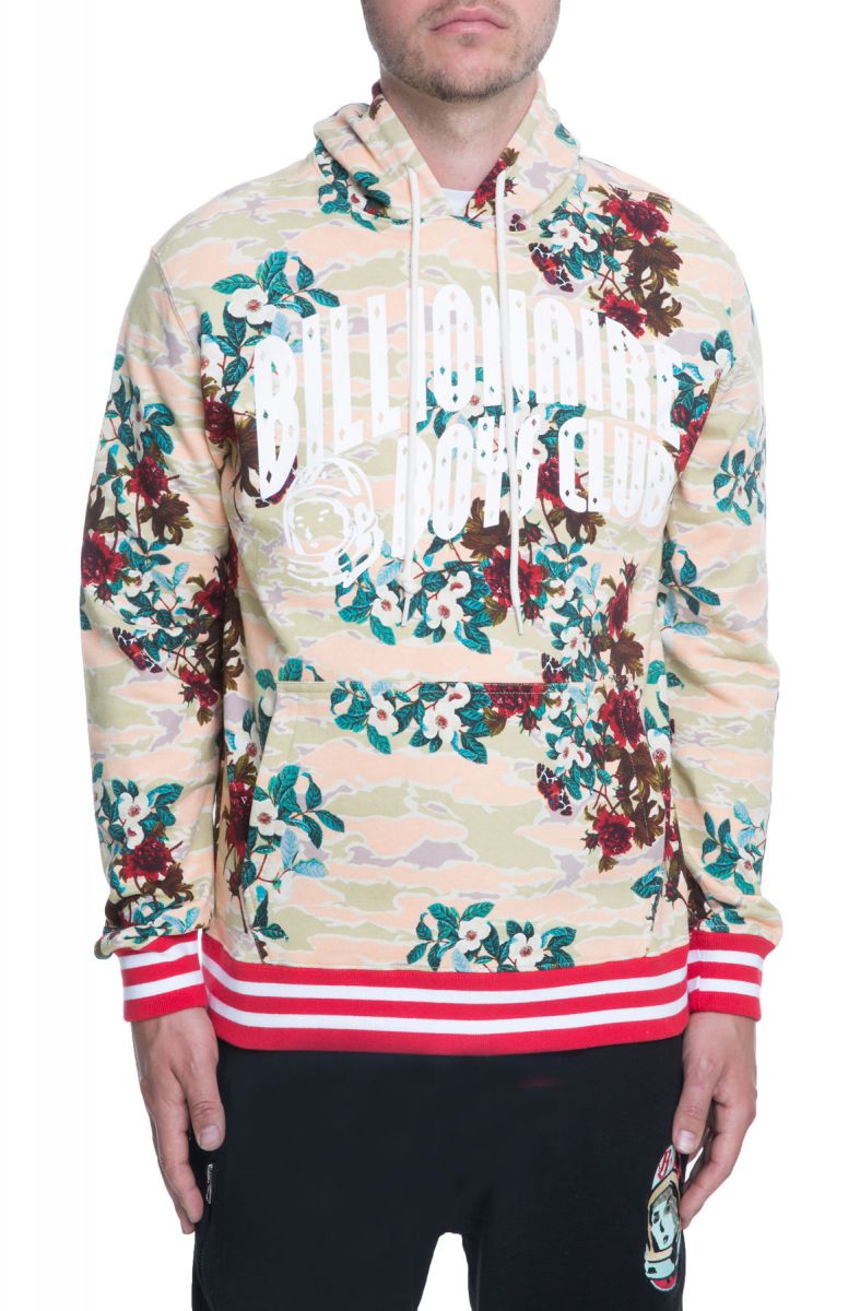 BILLIONAIRE BOYS CLUB The Rose Arch Pullover Hoodie in Eggnog 881-2302 ...