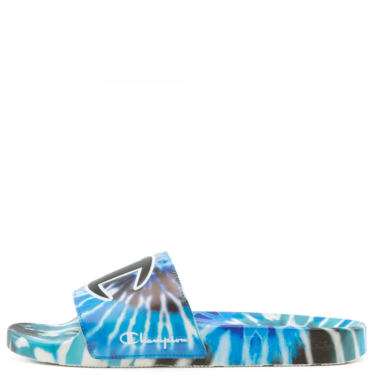 Blue Tie Dye Slides - Selective Company