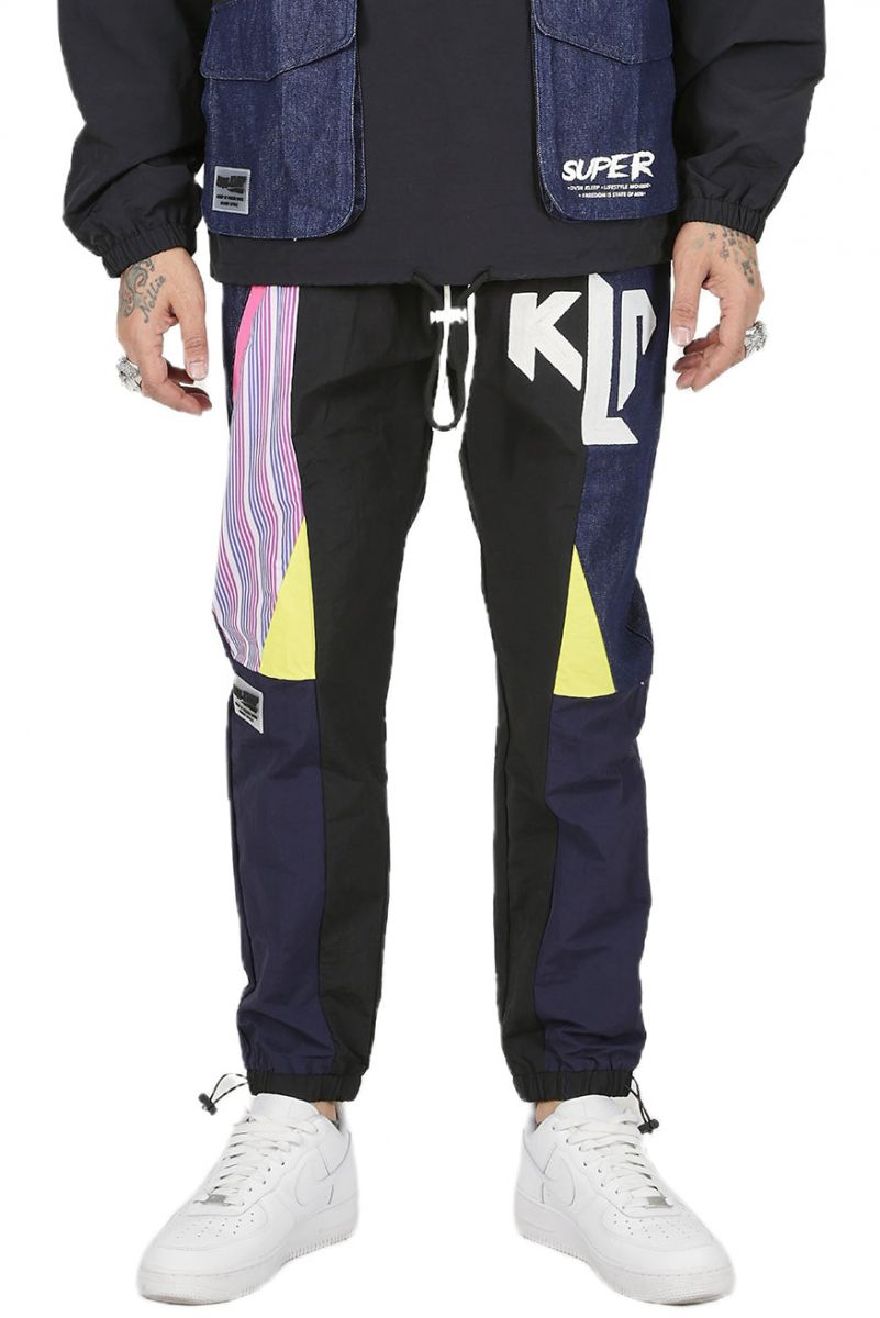 Multicolor Fabric: Nylon Track Suit For Men