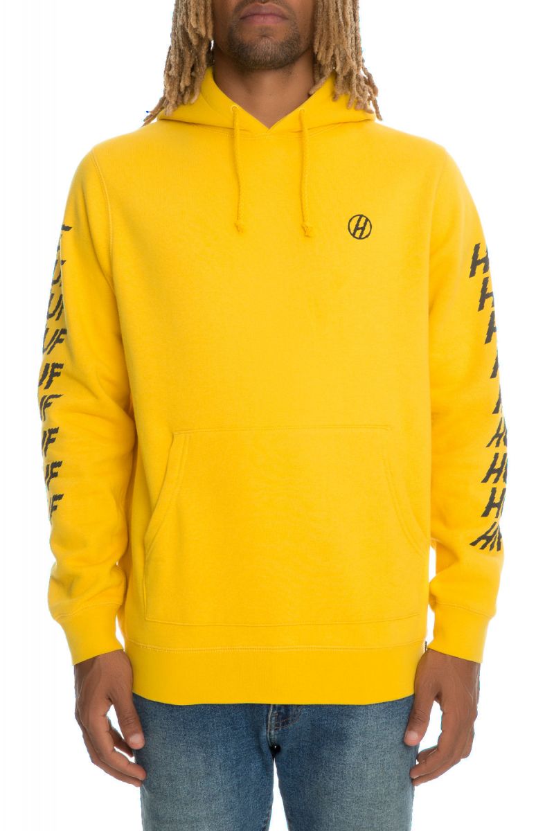 mustard hoodie men's