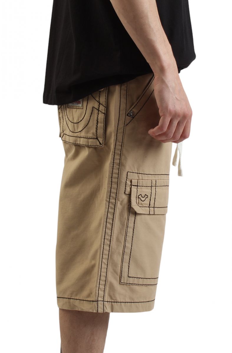 TRUE RELIGION Vinny Big T Cargo Shorts 109500-2629 - Karmaloop