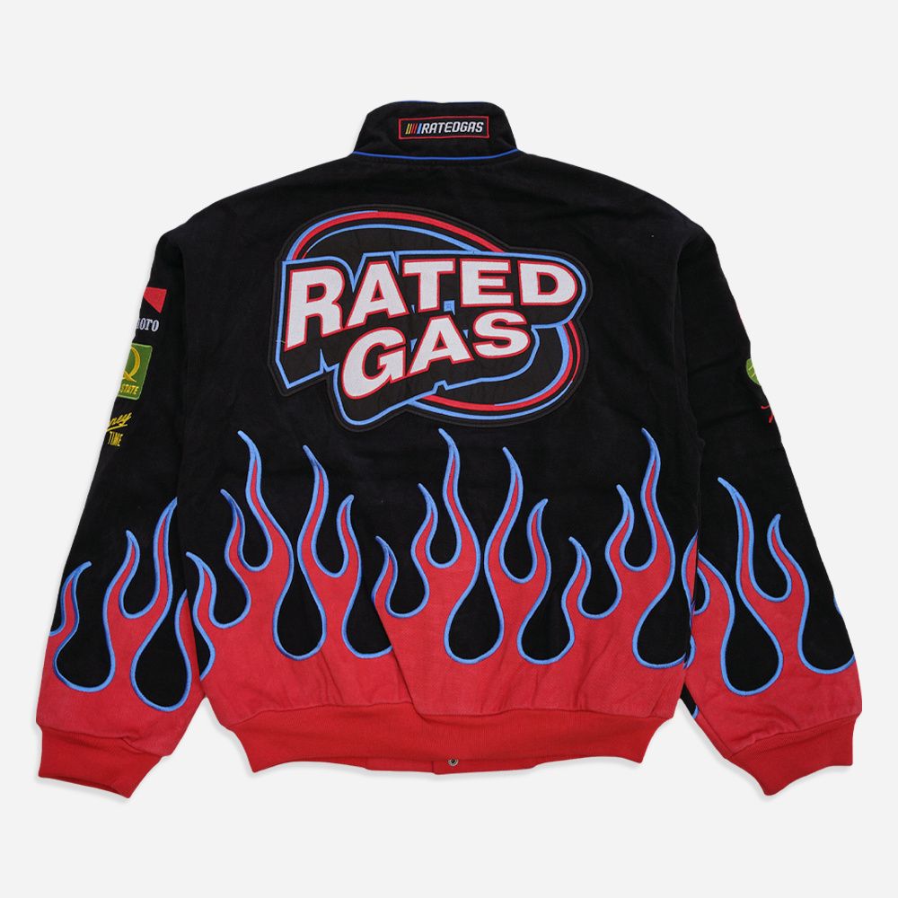 8&9 MFG CO. Rated Gas Nascar Jacket JKRTDGAS-BLACK - Karmaloop