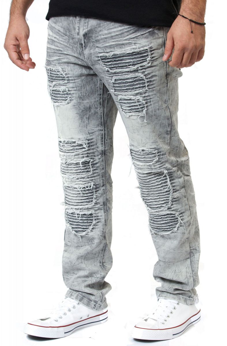 slim fit biker jeans