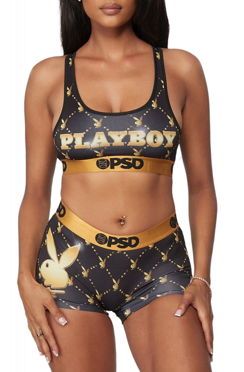 PSD x Playboy Logo Womens Boyshorts