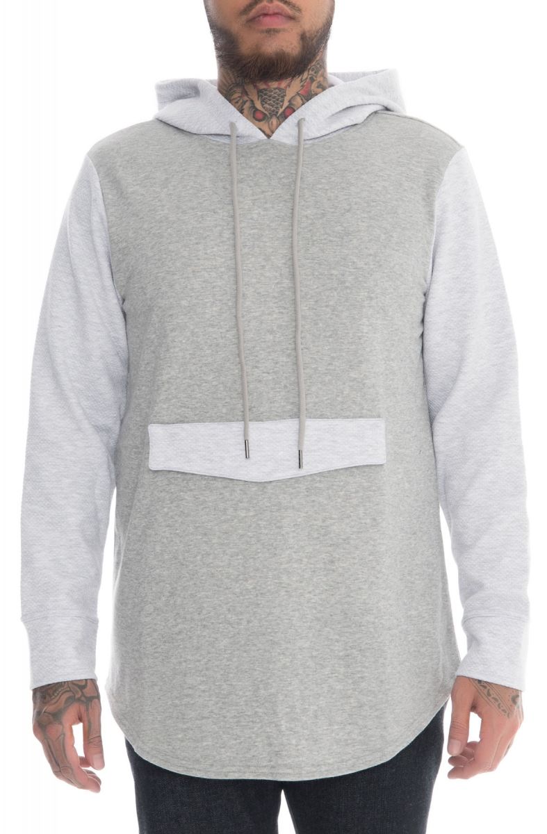 Elwood Hoodie Anorak Heather Grey