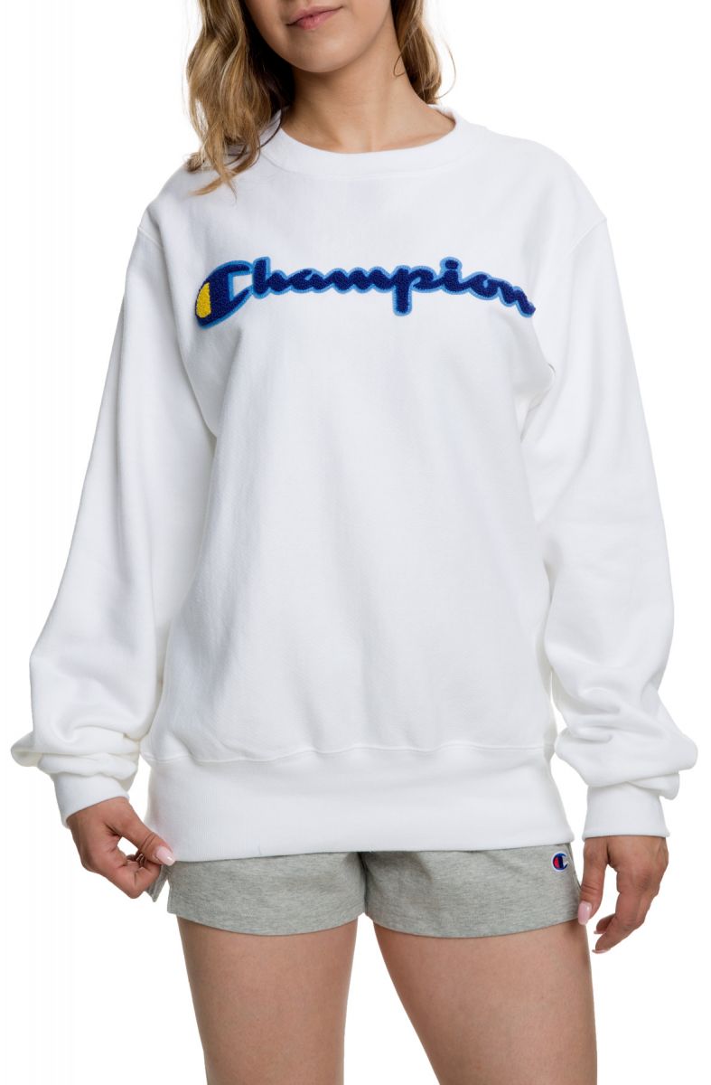 Champion Chenille Script Crew Gf70 Y07731 Whc Karmaloop 6718