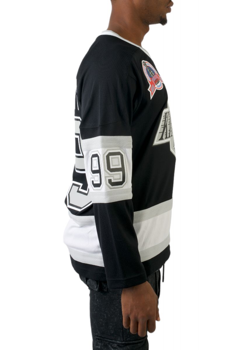 MITCHELL & NESS Blue Line Wayne Gretzky Los Angeles Kings 1992 Jersey