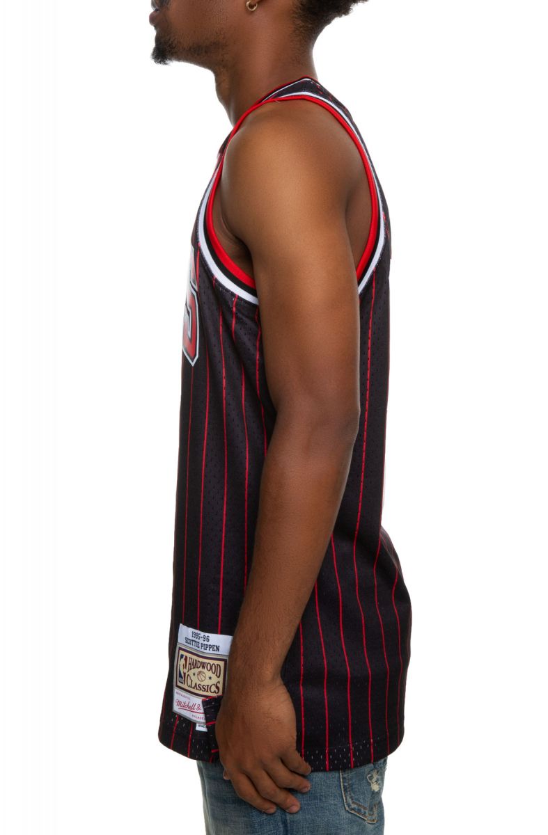 Chicago Bulls Scottie Pippen Mitchell & Ness 95 Black