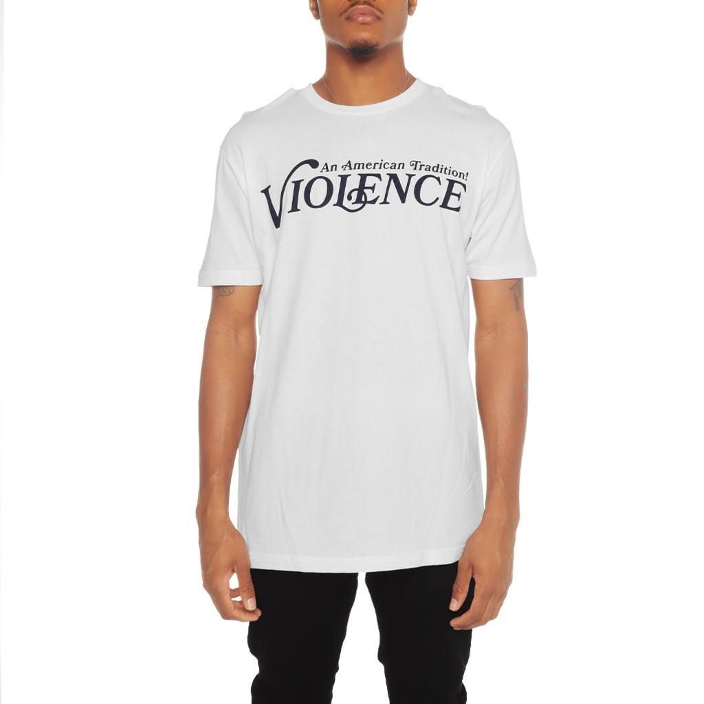 white silence is violence t shirt