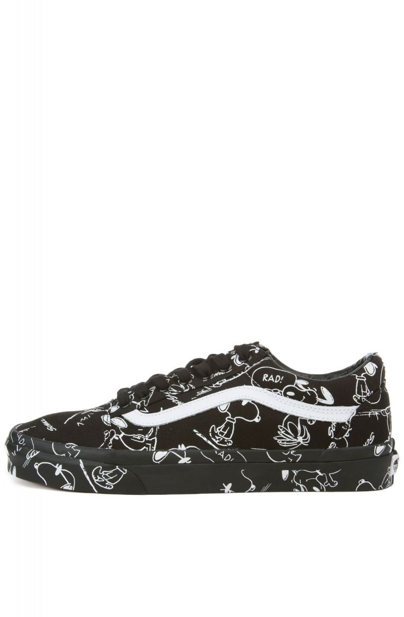 black snoopy vans black snoopy vans