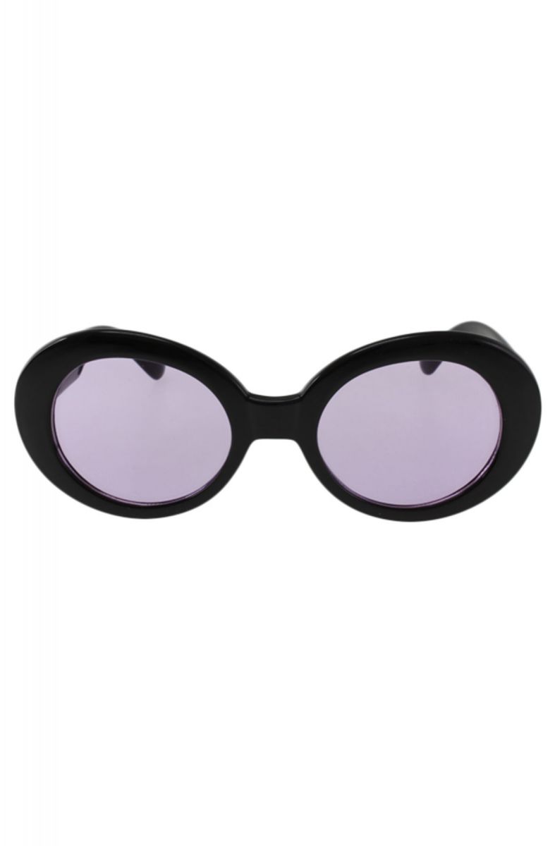 MQ SUNGLASSES The Kurt Sunglasses in Black and Purple MQ9540-BLKPUR ...