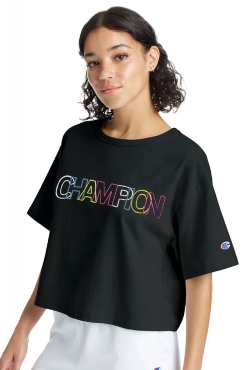 champion heritage crop tee