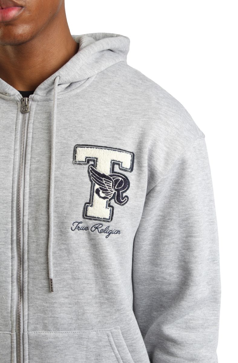 TRUE RELIGION World Tour Champs Zip Up Hoodie 110303-1501 - Karmaloop