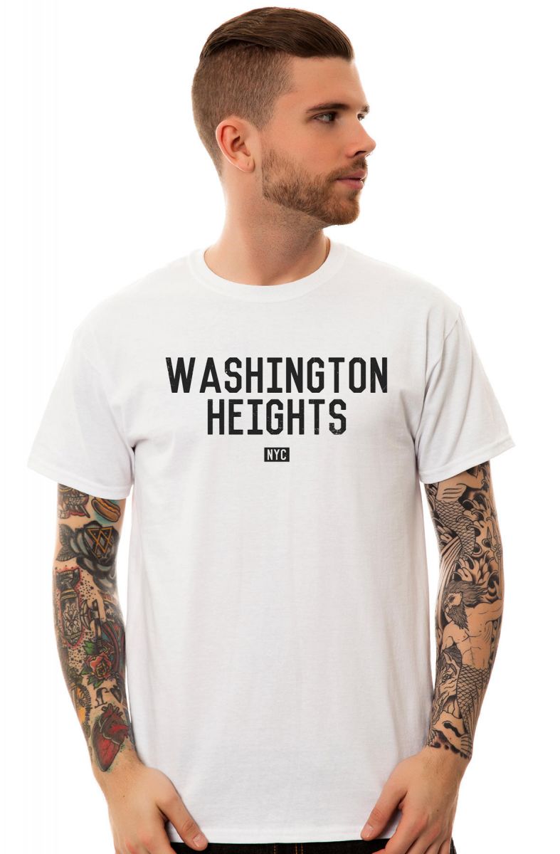 KLP Tee The Washington Heights in White KLP Tee The Washington Heights in White